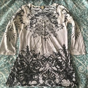 Black and White Printed Shirt!